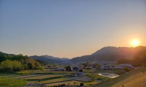 朝の農村風景 trim（2021.11.7三重県勢和村）